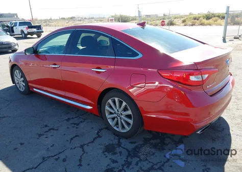 2017 Hyundai Sonata Limited from USA, damaged, VIN 5NPE34AF4HH439580